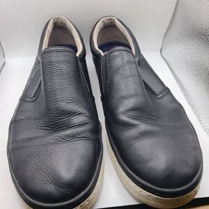 Cole Haan Grand OS Black Leather Casual Slip On Loafers Shoes Men's 10 M